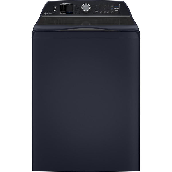 GE Profile 5.4 cu. ft. Top Loading Washer with Smarter Wash Technology and Adaptive SmartDispense PTW800BPWRS