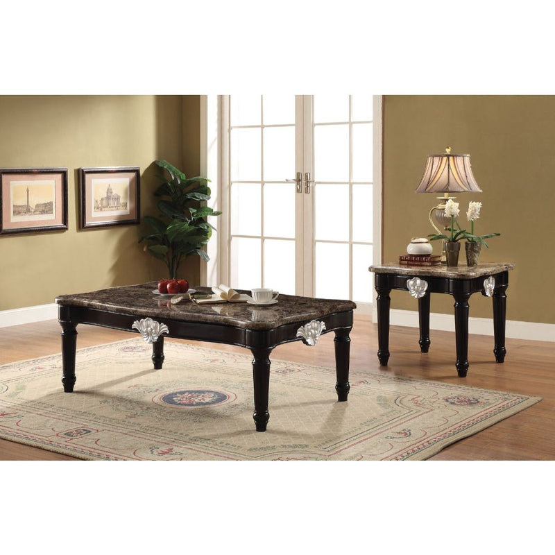 Mesa auxiliar rectangular Ernestine de 27" de largo