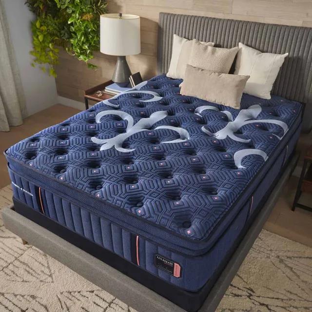  Stearns & Foster Lux Estate Firm Euro Pillowtop Mattress (California King) IMAGE 1