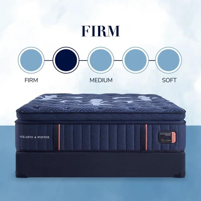  Stearns & Foster Lux Estate Firm Euro Pillowtop Mattress (California King) IMAGE 5