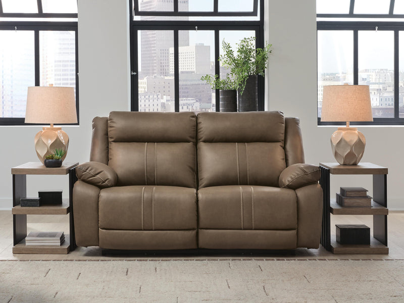 Max-Media 2-Piece Power Reclining Sectional Loveseat