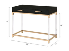 Adiel Rectangular 2 Drawers Sofa Table