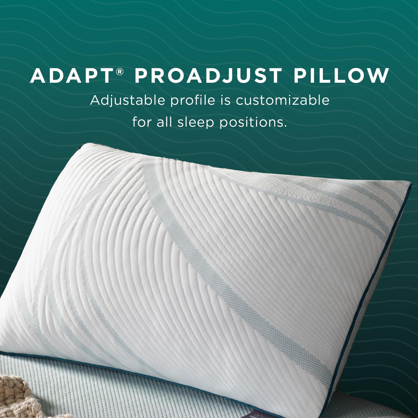  Tempur-Pedic Tempur-Pedic Adapt ProAdjust Pillow (King) IMAGE 5