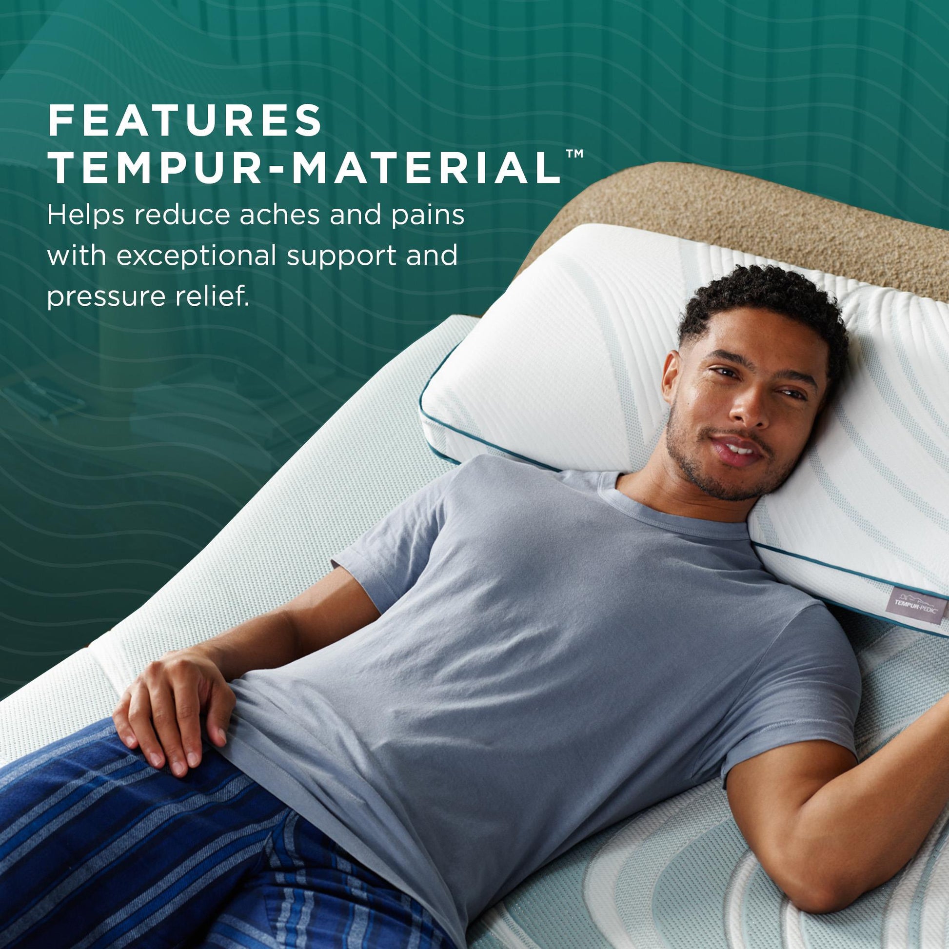  Tempur-Pedic Tempur-Pedic Adapt ProHi 2.0 Pillow (Queen) IMAGE 3