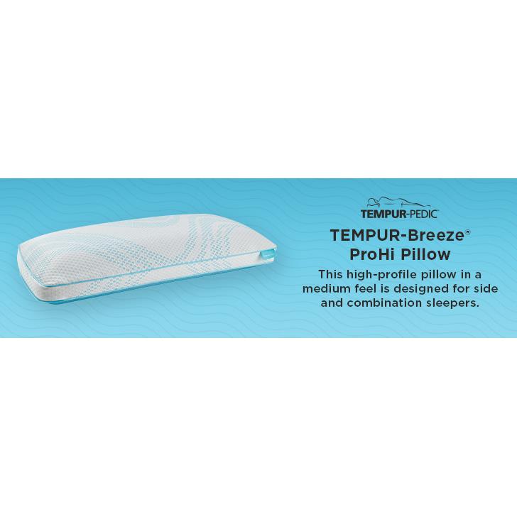  Tempur-Pedic Tempur-Pedic Breeze ProHi 2.0 Pillow (King) IMAGE 10