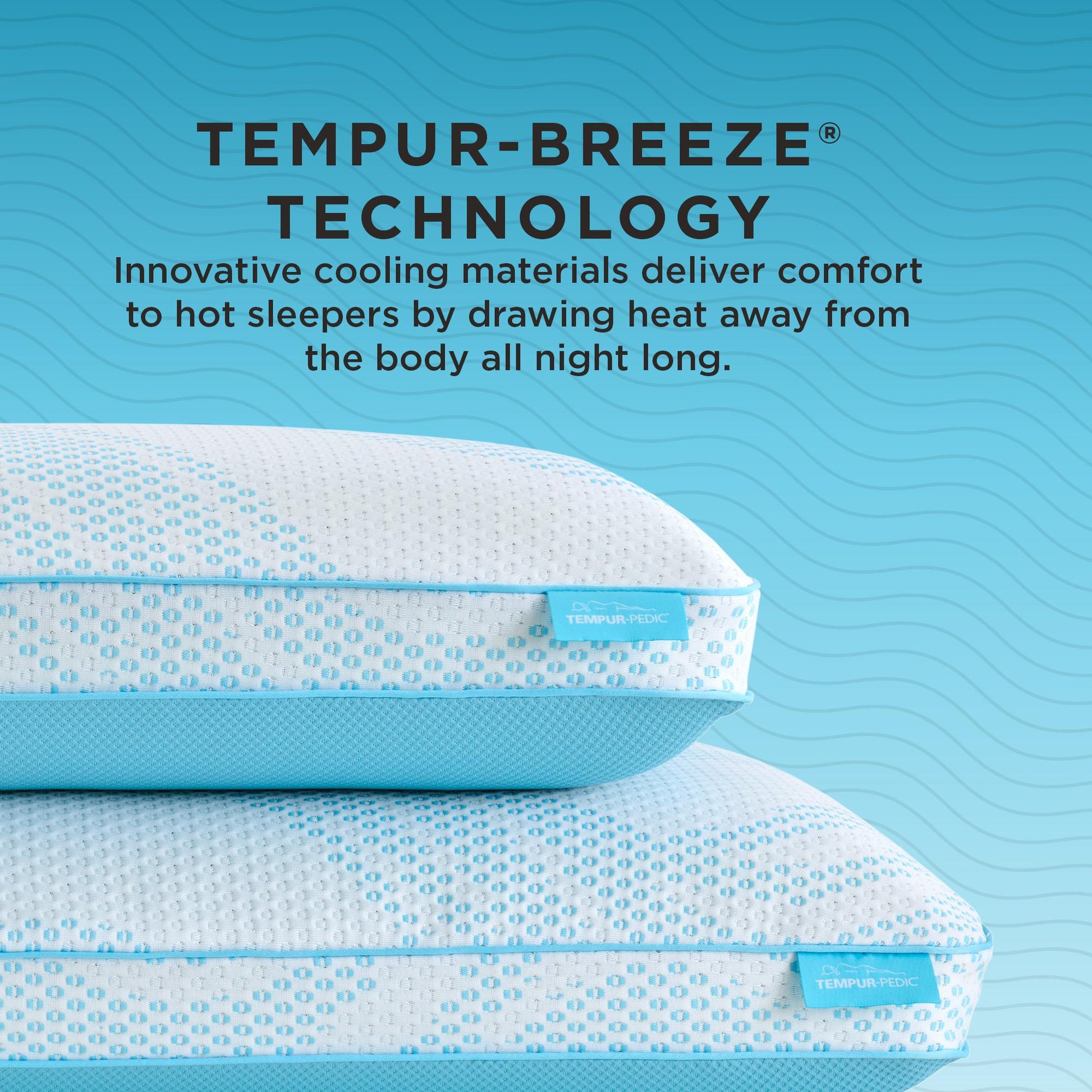  Tempur-Pedic Tempur-Pedic Breeze ProHi 2.0 Pillow (King) IMAGE 3