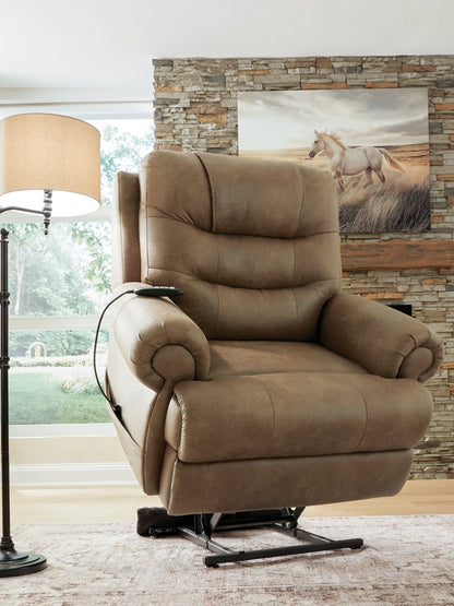 Created Comfort Power Lift Recliner