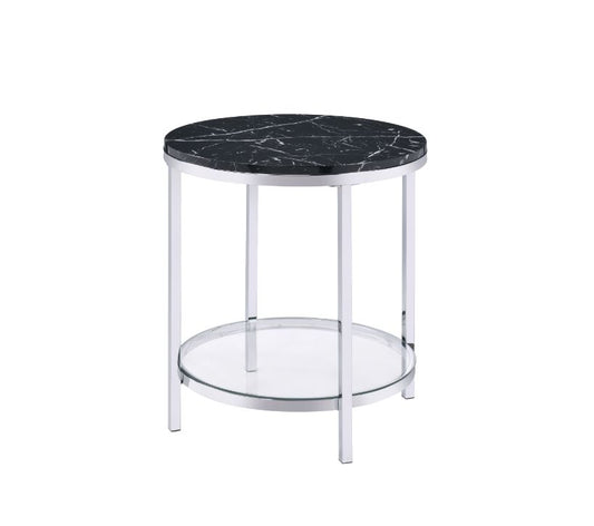 Virlana 22"Dia Round End Table