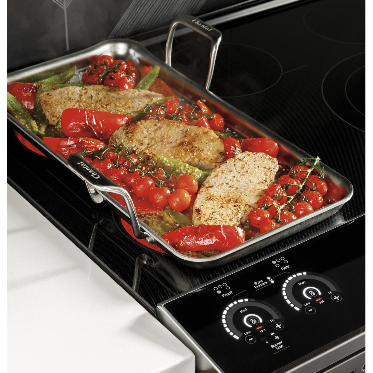 GE Profile 30-inch Smart Slide-In Front-Control Induction Range with Air Fry PHS93EYPFS IMAGE 14