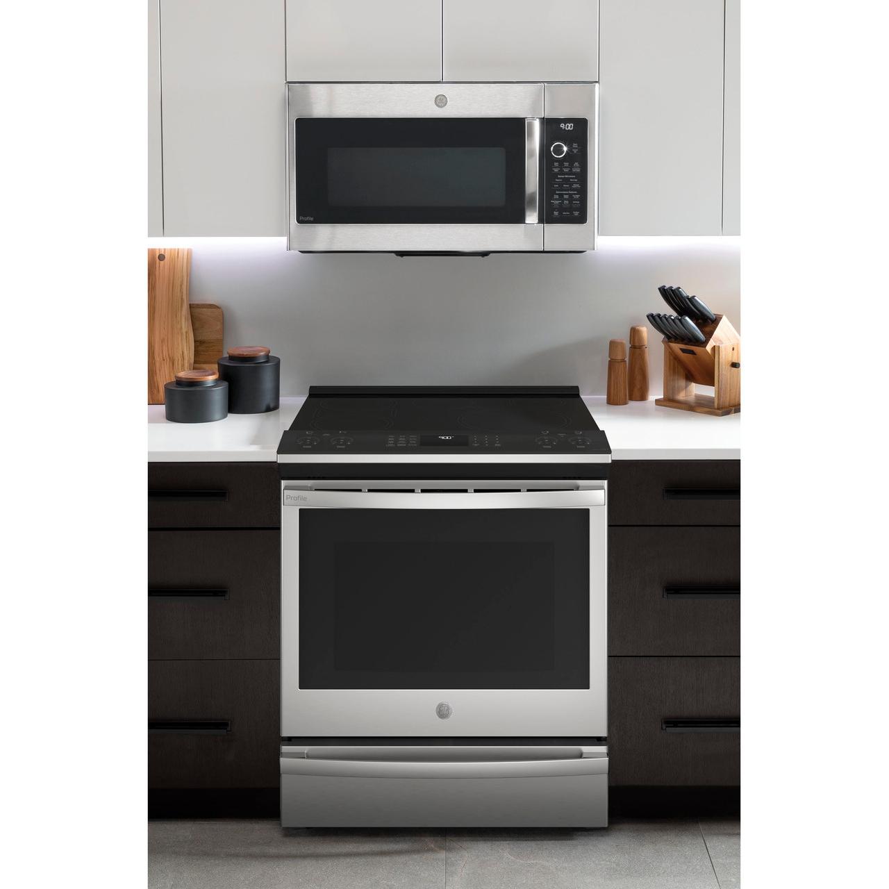 GE Profile 30-inch Smart Slide-In Front-Control Induction Range with Air Fry PHS93EYPFS IMAGE 6