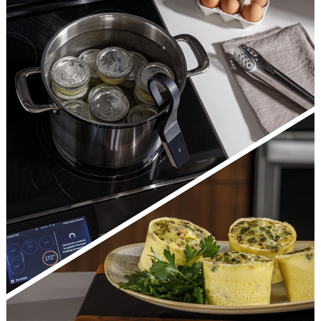 GE Profile 30-inch Smart Slide-In Front-Control Induction Range with Air Fry PHS93EYPFS IMAGE 7