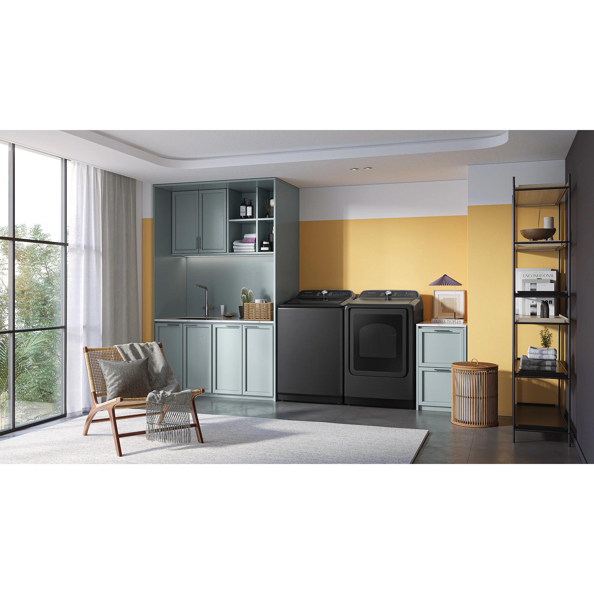  Samsung 7.4 cu. ft. Smart Electric Dryer With Pet Care Dry DVE54CG7550VA3 IMAGE 9