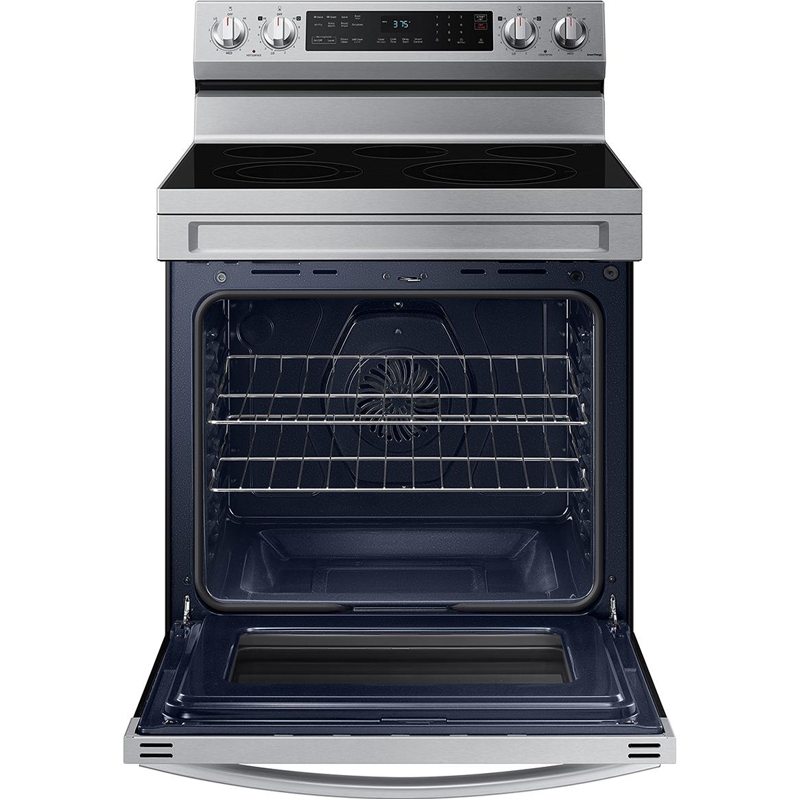  Samsung 6.3 cu. ft. Smart Freestanding ENERGY STAR® Certified Electric Range NE63D6511SR/AA IMAGE 2