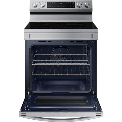  Samsung 6.3 cu. ft. Smart Freestanding ENERGY STAR® Certified Electric Range NE63D6511SR/AA IMAGE 2