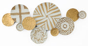 ''Geometric Art'' Metal Wall Art