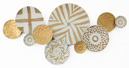 ''Geometric Art'' Metal Wall Art