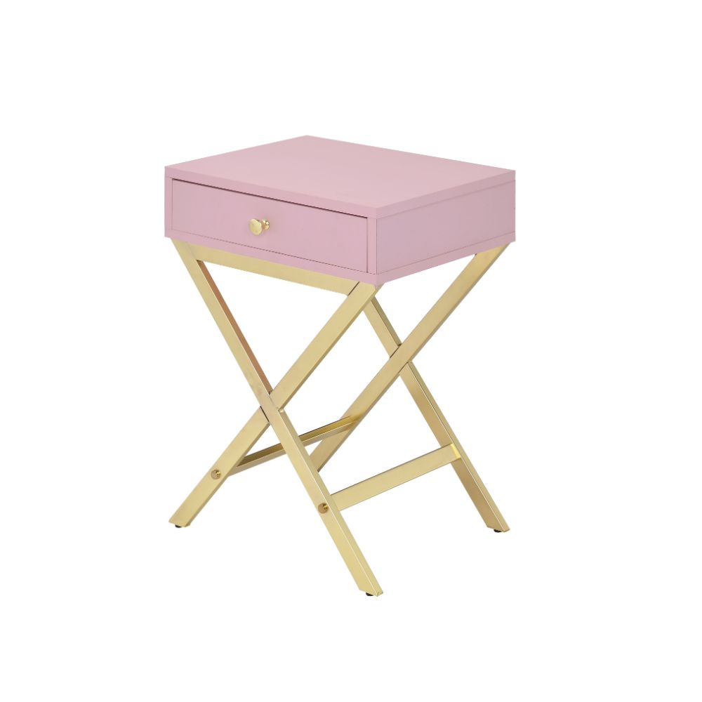 Coleen Rectangular 1 Drawer Accent Table