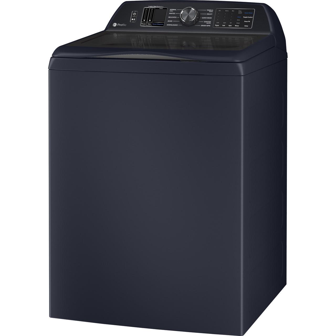  GE Profile 5.3 cu. ft. Capacity Washer with Smarter Wash Technology and Adaptive SmartDispense PTW805BPWRS IMAGE 4