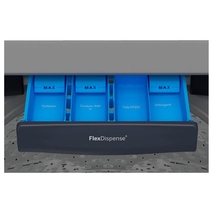  GE Profile 5.3 cu. ft. Capacity Washer with Smarter Wash Technology and Adaptive SmartDispense PTW805BPWRS IMAGE 5