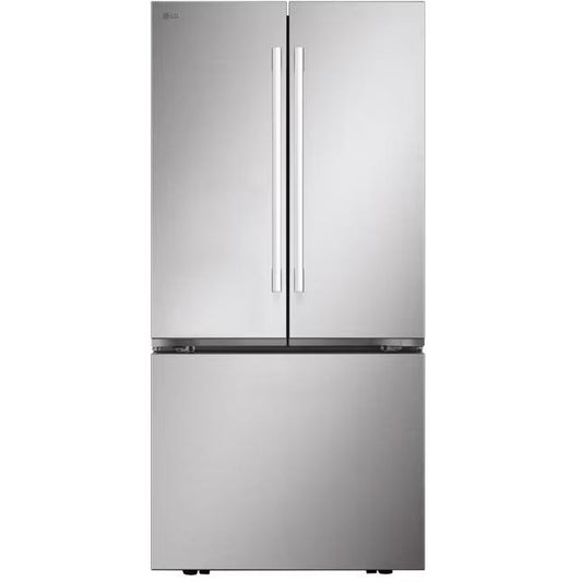 LG 25 cu.ft. 3-Door French Door Refrigerator with Hybrid Handle Design LF25H6200S IMAGE 1