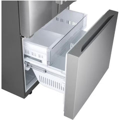  LG 25 cu.ft. 3-Door French Door Refrigerator with Hybrid Handle Design LF25H6200S IMAGE 4