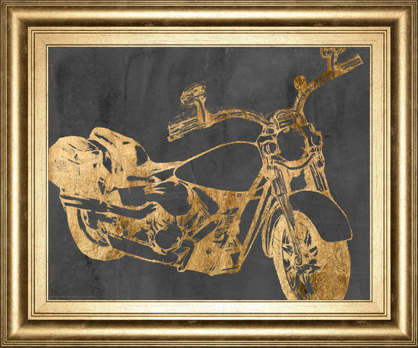 Motorcycle Bling I By Jennifer Goldberger