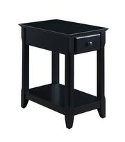 Mesa auxiliar rectangular Bertie con 1 cajón