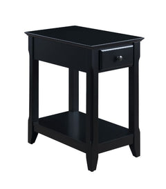 Mesa auxiliar rectangular Bertie con 1 cajón