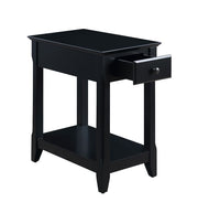 Mesa auxiliar rectangular Bertie con 1 cajón