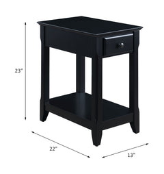 Bertie Rectangular 1 Drawer Accent Table