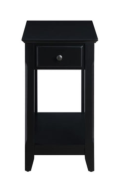 Mesa auxiliar rectangular Bertie con 1 cajón