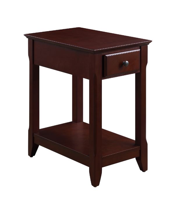 Mesa auxiliar rectangular Bertie con 1 cajón