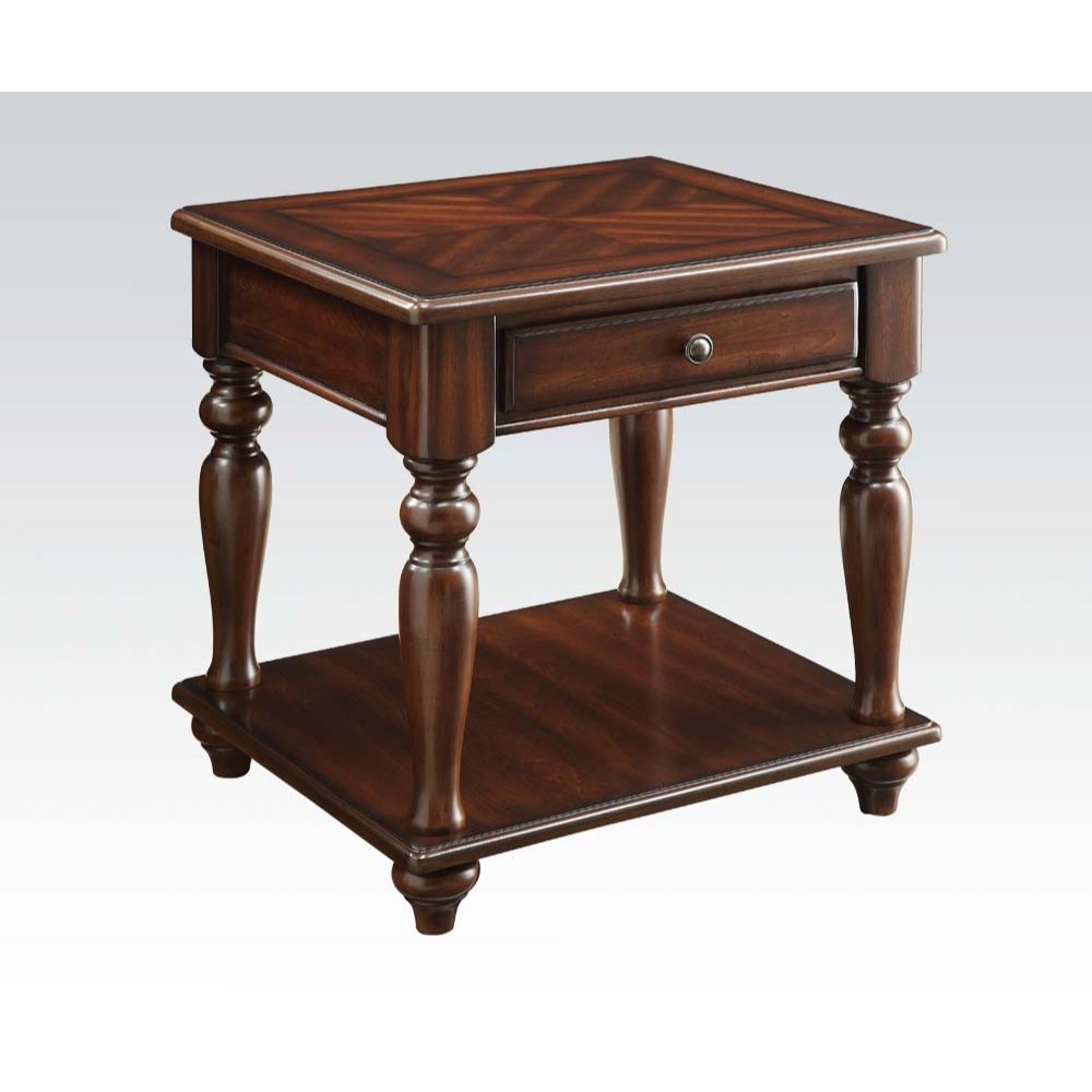 Mesa auxiliar rectangular Farrel de 24" de largo