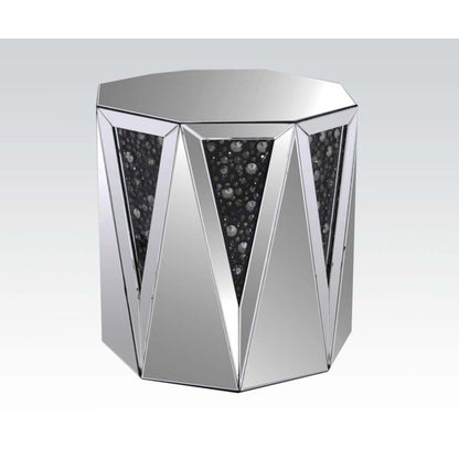Nysa End Table - Faux Crystals