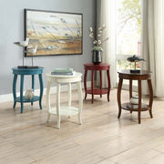 Aberta Accent Table - Walnut