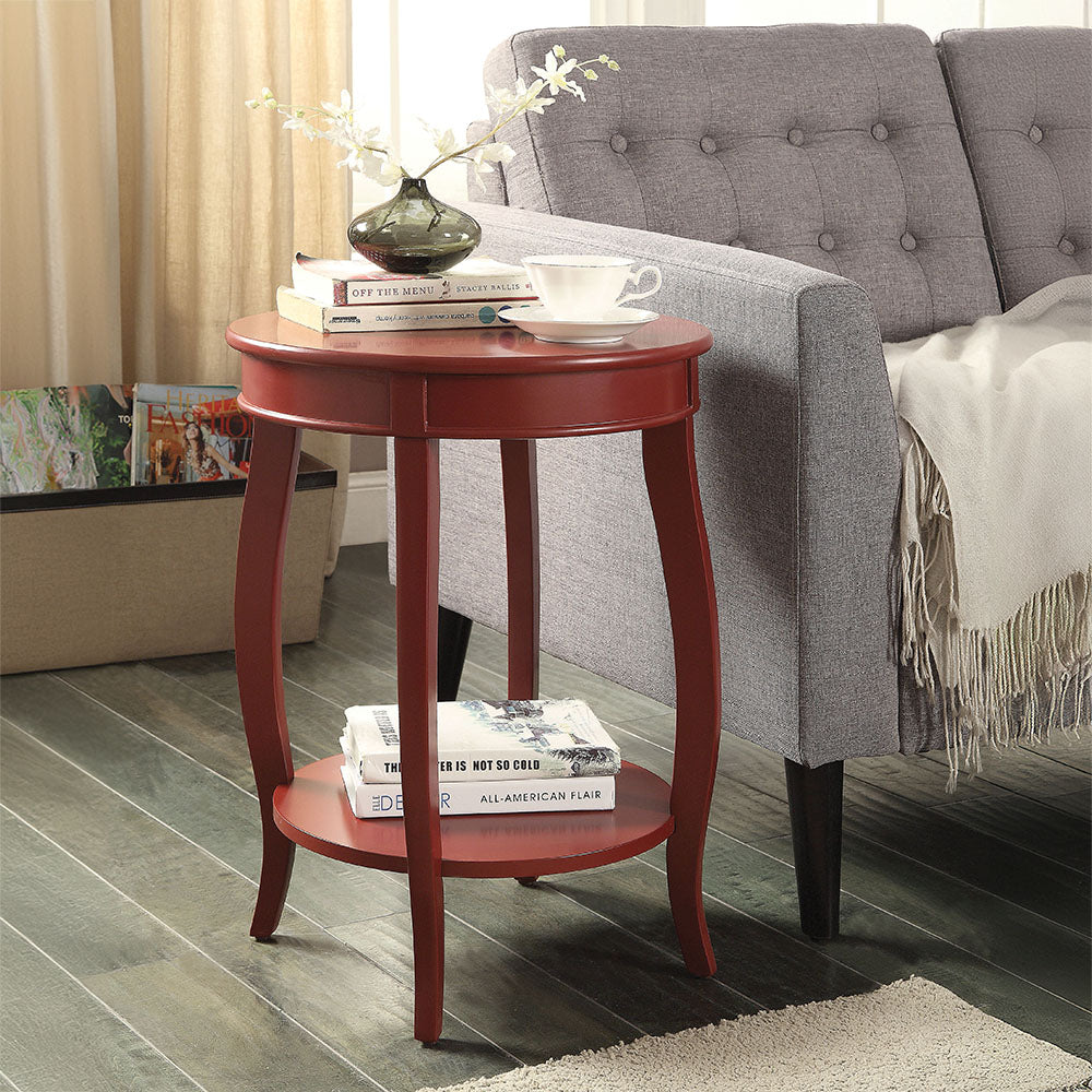 Aberta Accent Table - Red