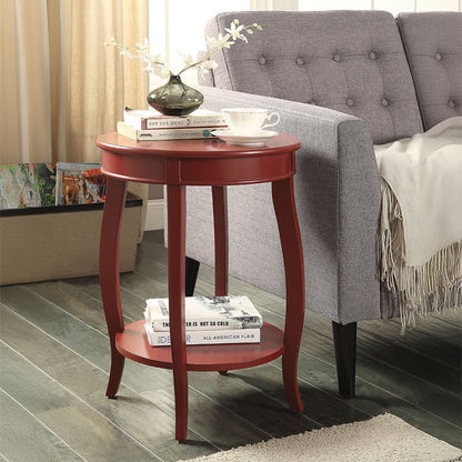 Aberta Accent Table - Red