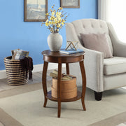 Aberta Accent Table - Walnut