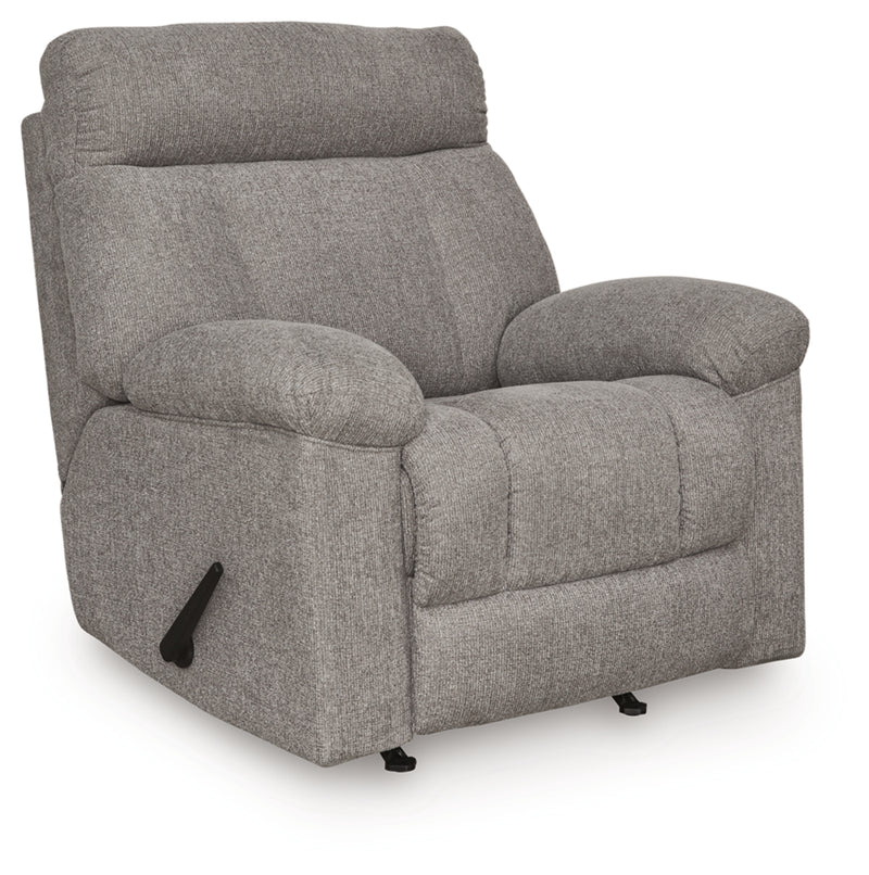 McArlie Rocker Recliner in Smoke