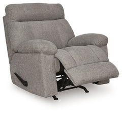 McArlie Rocker Recliner in Smoke