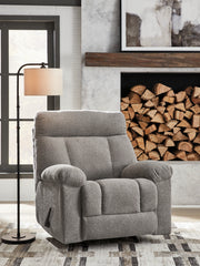 McArlie Rocker Recliner in Smoke