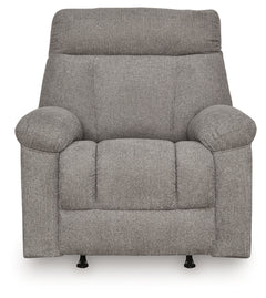 McArlie Rocker Recliner in Smoke