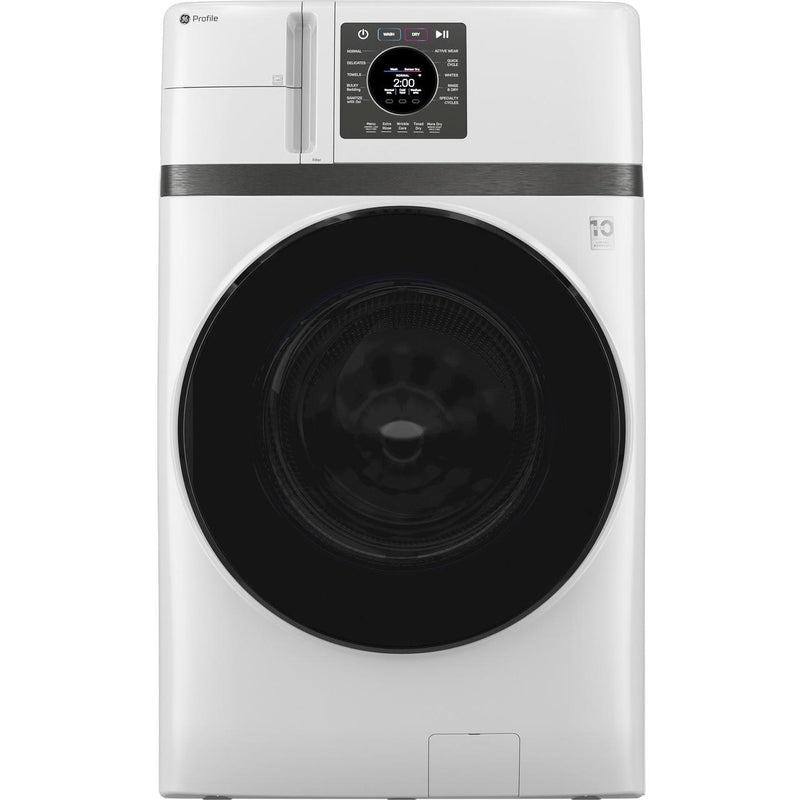 GE Profile 4.6 cu. ft. UltraFast Combo with Ventless Inverter Heat Pump Technology Washer/Dryer PFQ83HSSWWW