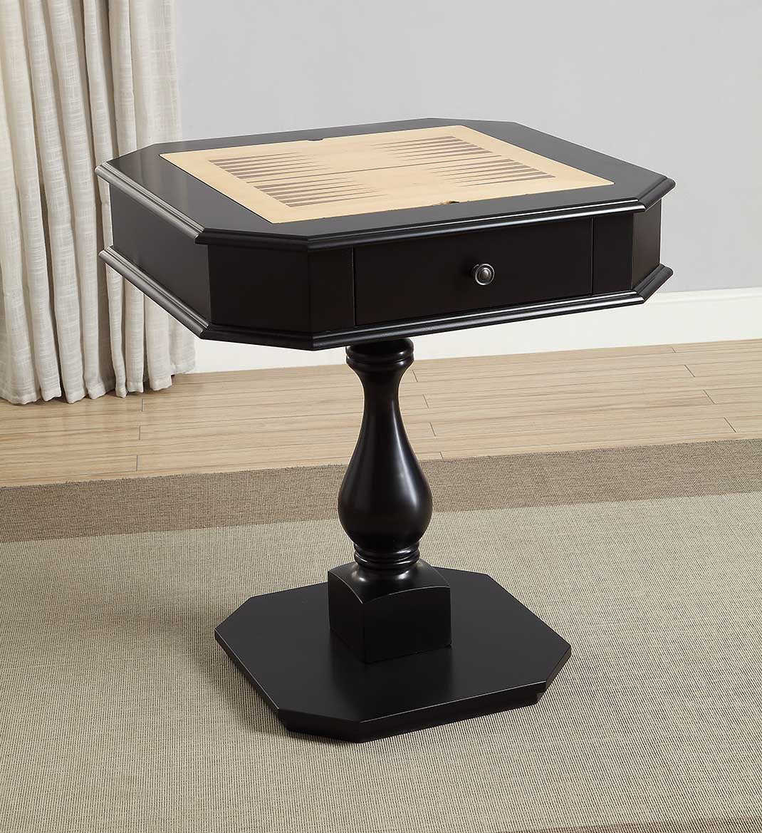 Mesa de juego Bishop Square de 2 cajones
