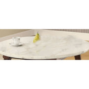 Mesa de centro redonda Gasha de 91 cm de diámetro