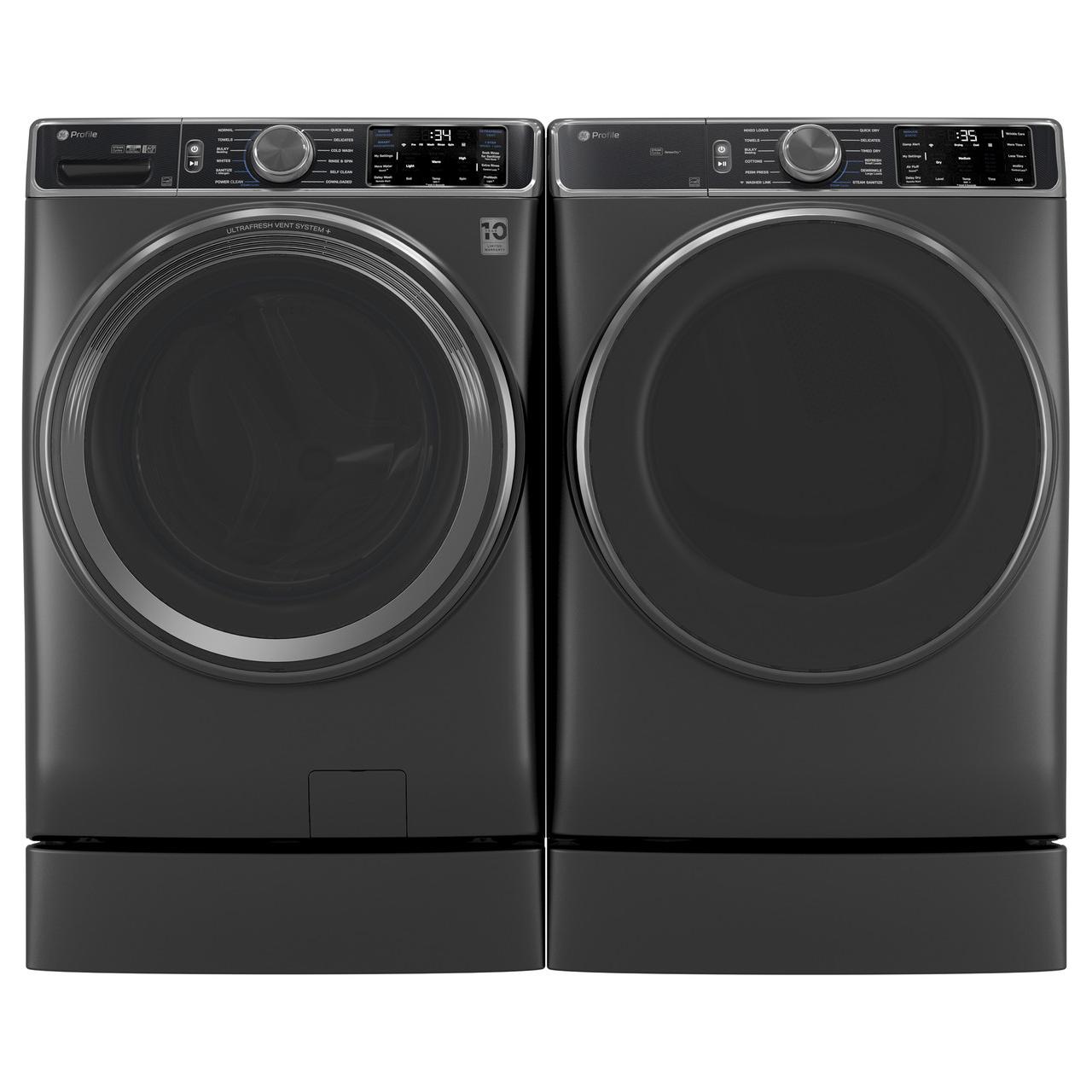  GE Profile 7.8 cu. ft. Electric Dryer with Sanitize Cycle PFD95ESPWDS IMAGE 9