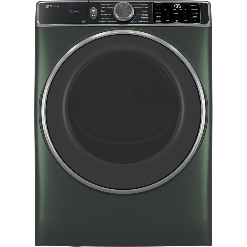 GE Profile 7.8 cu. ft. Gas Dryer with Steam and Sanitize Cycle PFD95GSPWGN