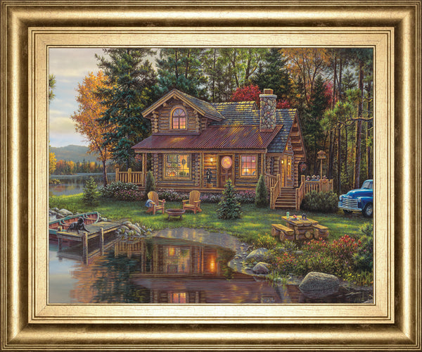 Peace Like A River Cabin By Kim Norlien