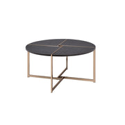 Mesa de centro redonda Bromia de 89 cm de diámetro