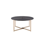 Mesa de centro redonda Bromia de 89 cm de diámetro